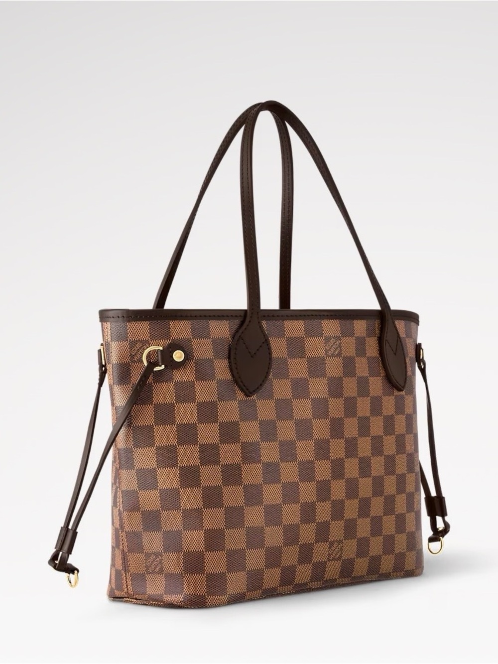 Louis Vuitton | Neverfull PM Tote Bag in the Damier Ebene Pattern - Picture 2 of 12